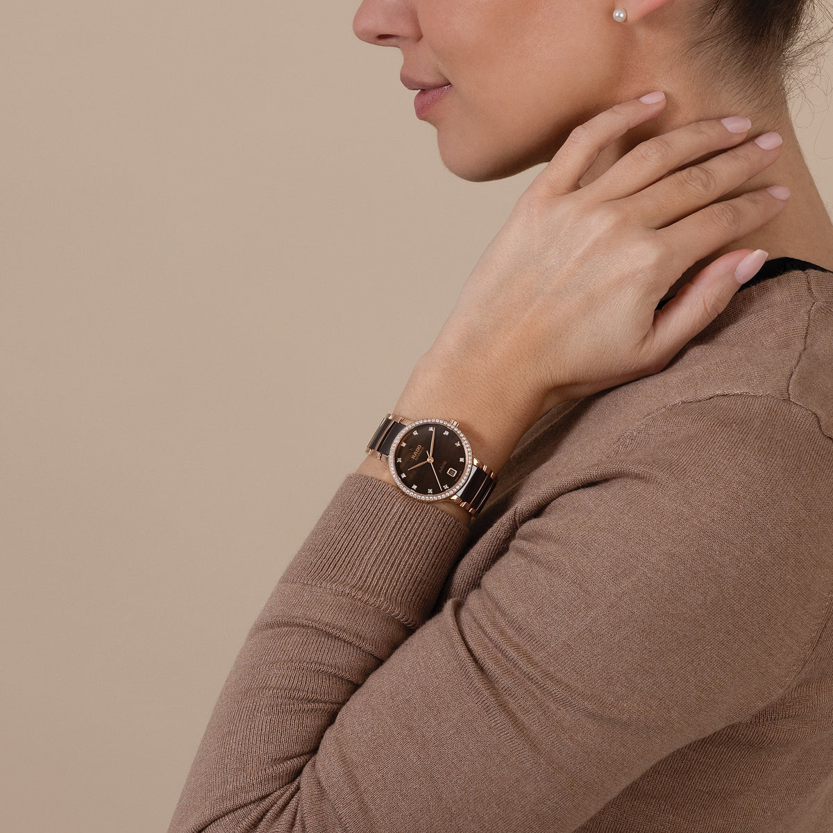 Rado Centrix Automatic Diamonds R30230922 – shown on the wrist