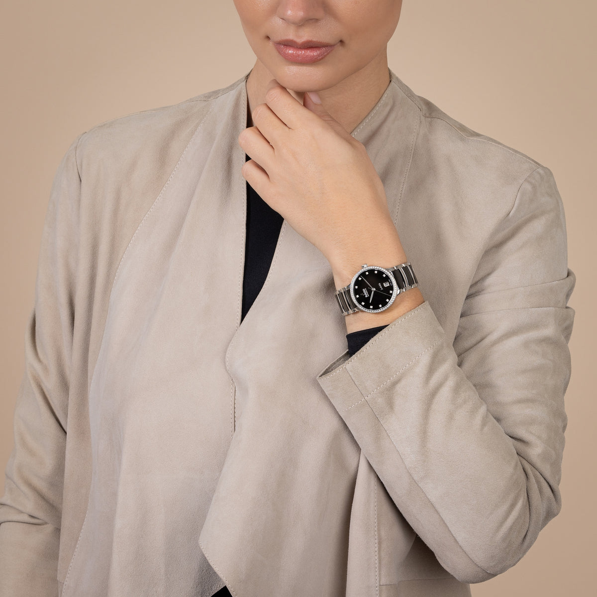 Rado Centrix Automatic Diamonds R30231712 – shown on the wrist