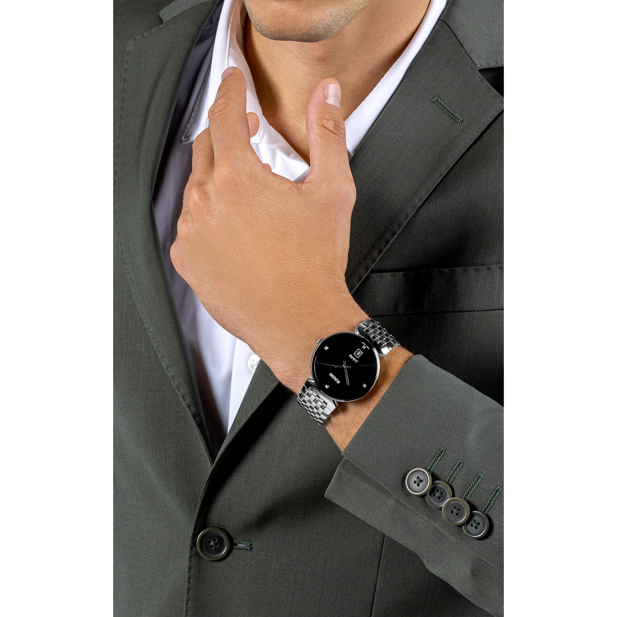 Rado Florence Diamonds R48912713 – shown on the wrist