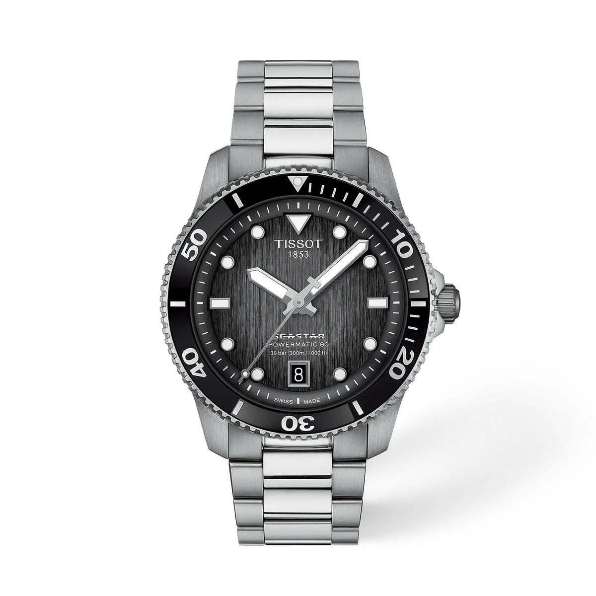 Tissot Seastar 1000 40mm T120.807.11.051.00 Unisex Watch - front view
