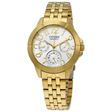 Citizen Ladies Multi-Function Silver Dial Watch