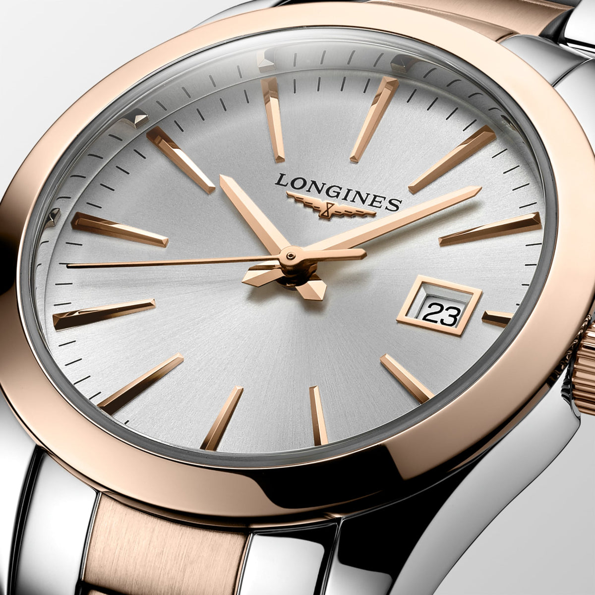 Longines Conquest Classic 29.5mm L2.286.3.72.7 Watch for Women - dial close-up