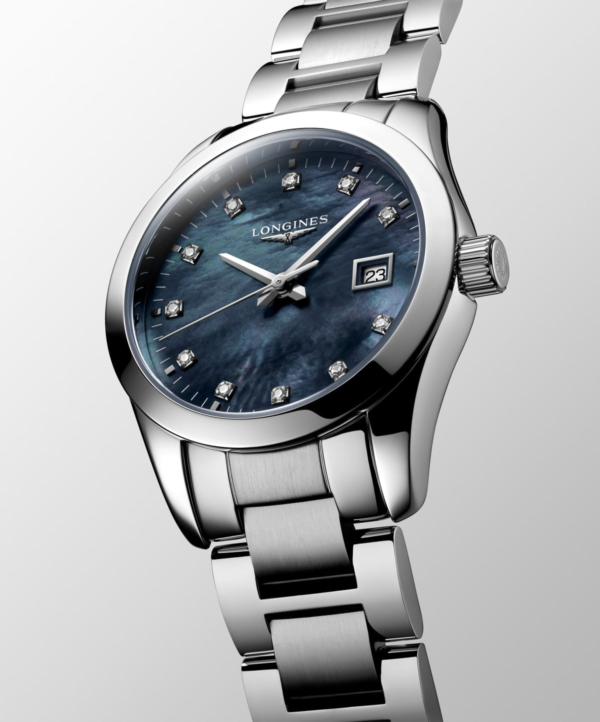 Longines Conquest Classic 29.5mm L2.286.4.88.6 Watch for Women - dial view