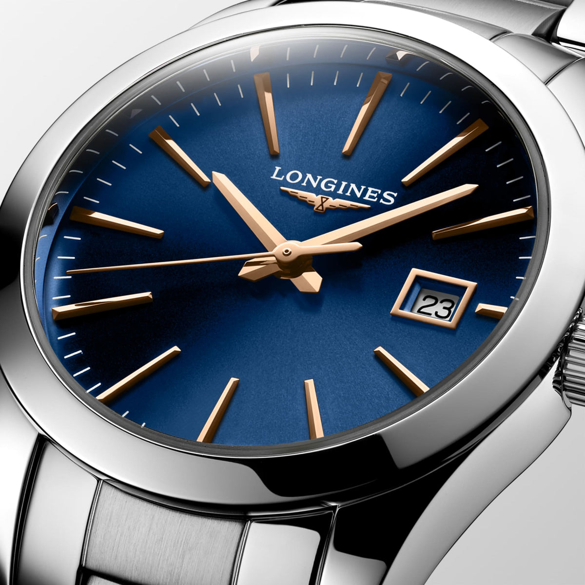 Longines Conquest Classic 29.5mm L2.286.4.92.6 Watch for Women - dial close-up