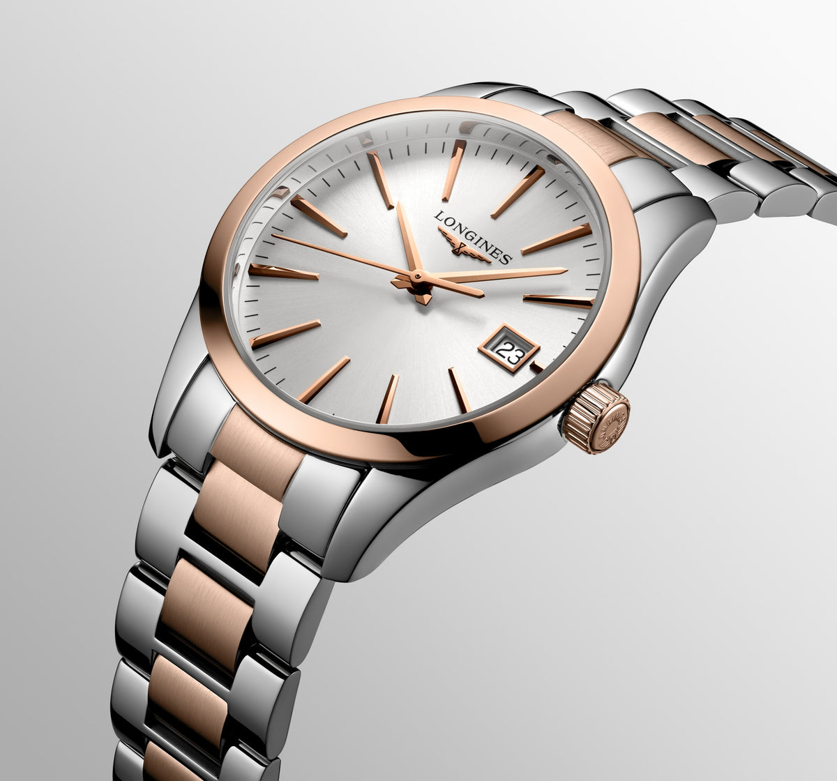 Longines Conquest Classic 34mm L2.386.3.72.7 Watch for Women - detail view