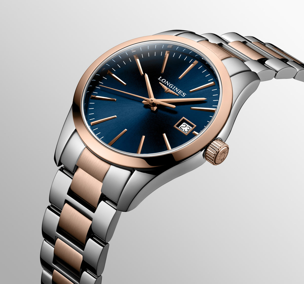 Longines Conquest Classic 34mm L2.386.3.92.7 Watch for Women - detail view