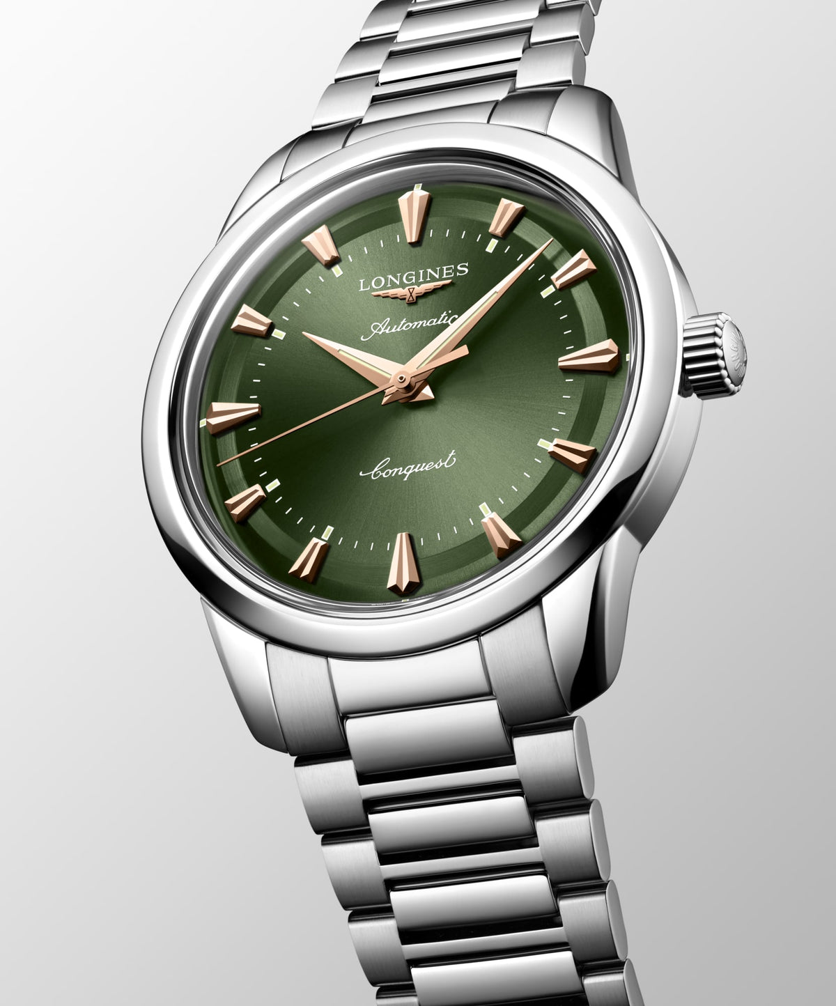Longines Conquest Heritage 40mm L1.650.4.02.6 Watch for Men - dial view