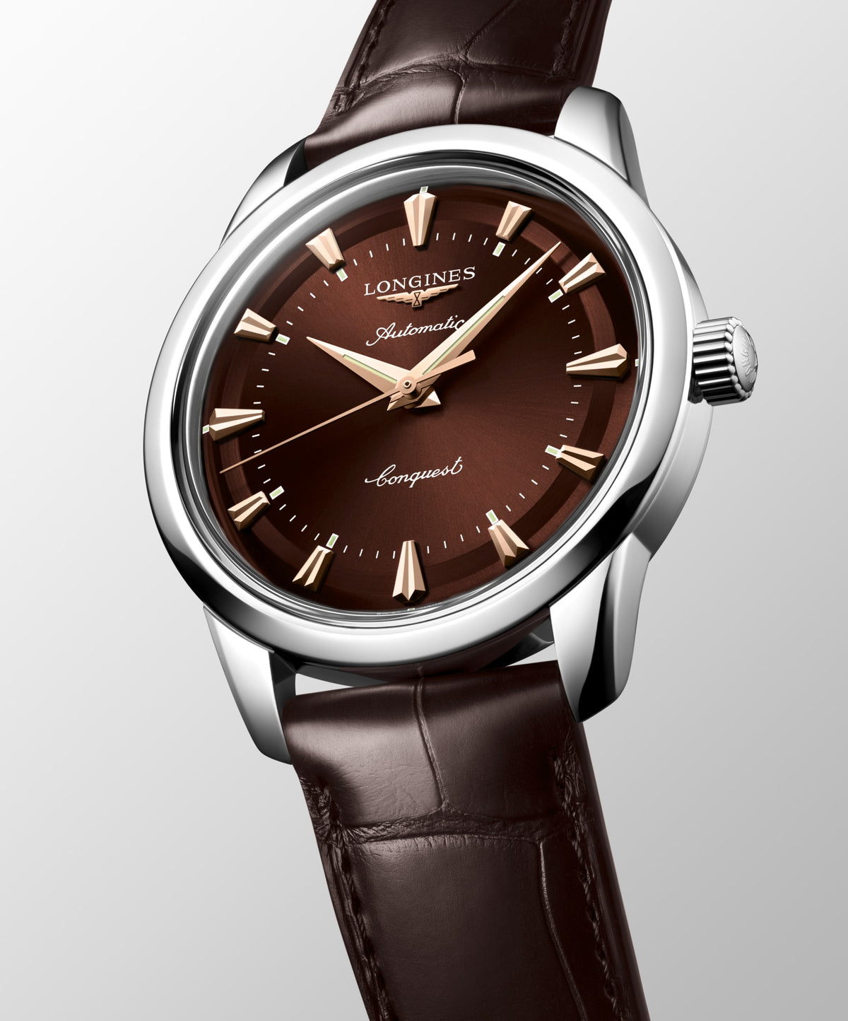 Longines Conquest Heritage 40mm L1.650.4.62.2 Watch for Men - dial view