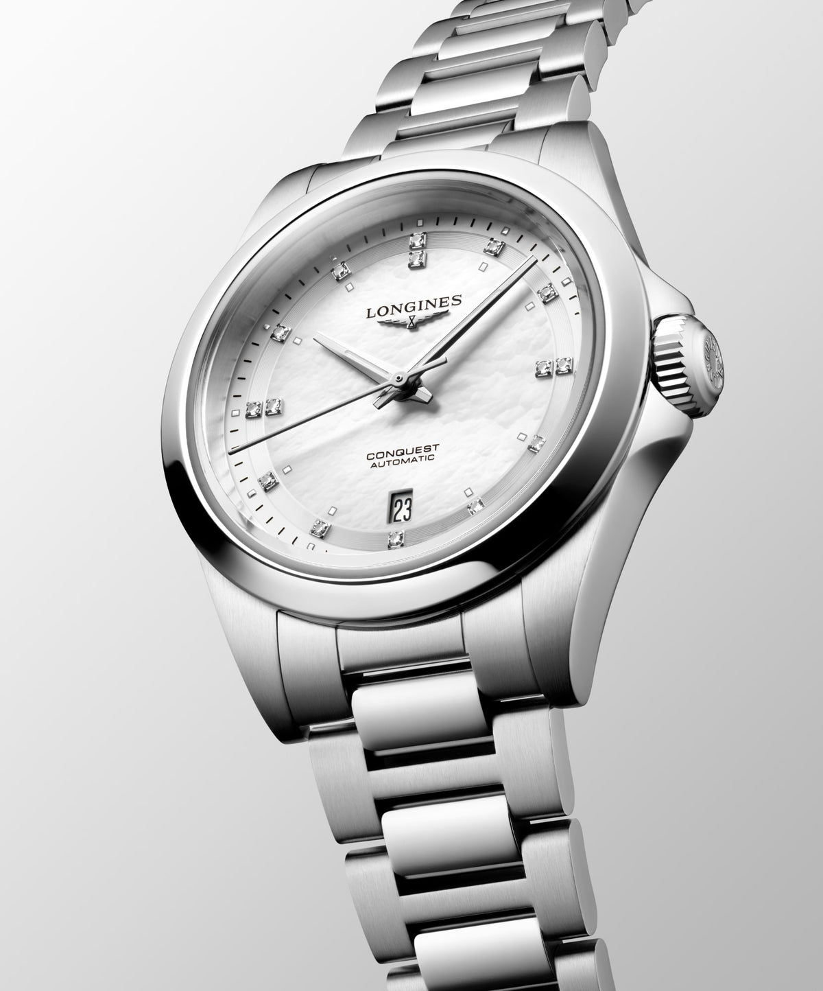 Longines Conquest 30mm L3.320.4.87.6 Watch for Women - dial view