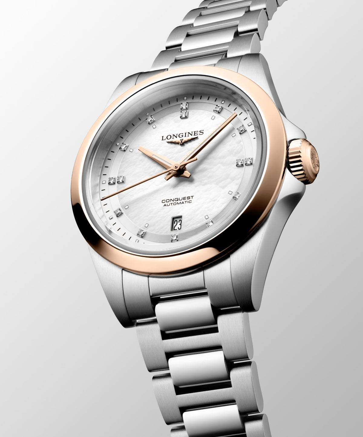 Longines Conquest 30mm L3.320.5.87.6 Watch for Women - dial view
