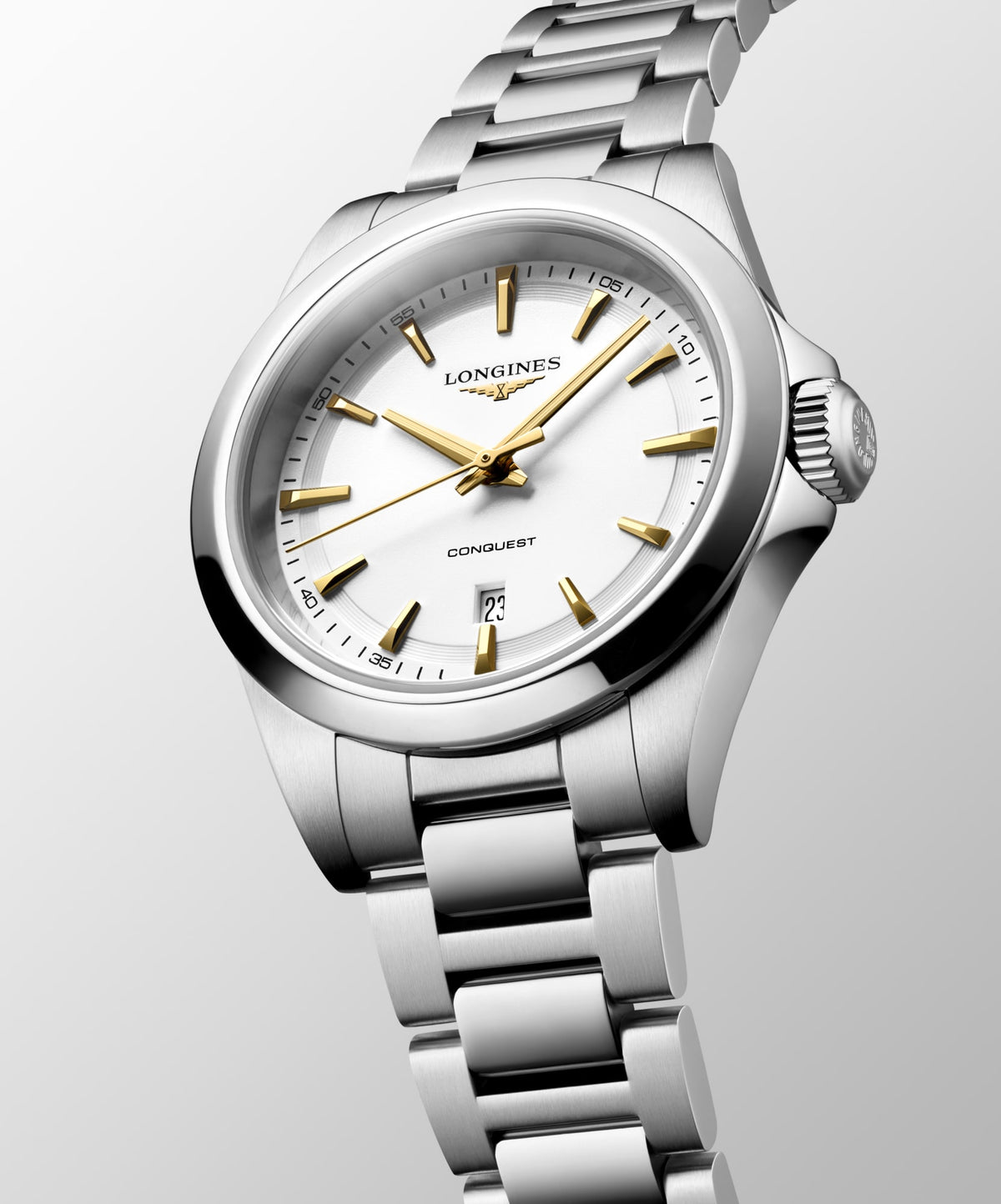 Longines Conquest 30mm L3.350.4.12.6 Watch for Women - dial view