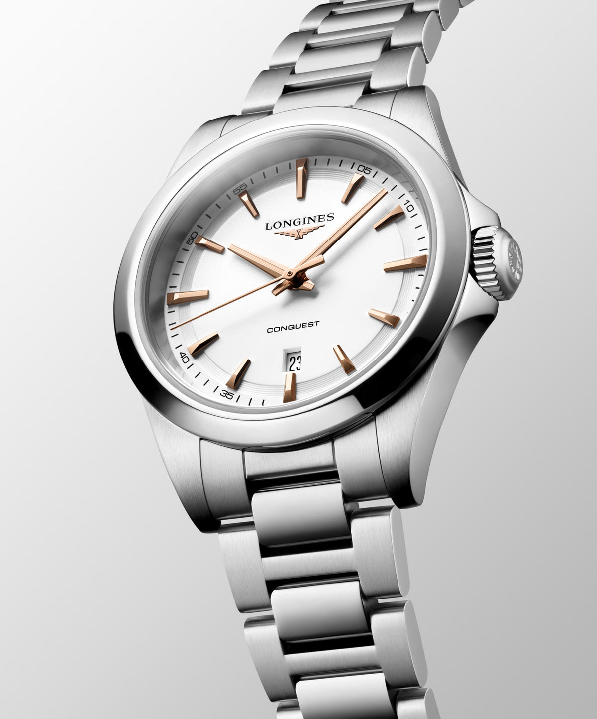 Longines Conquest 30mm L3.350.4.18.6 Watch for Women - dial view