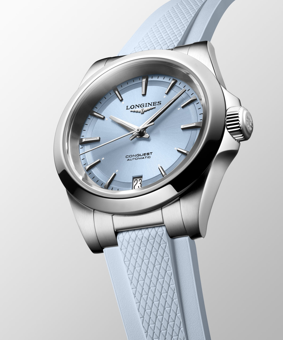 Longines Conquest 34mm L3.430.4.92.9 Watch for Women - dial view