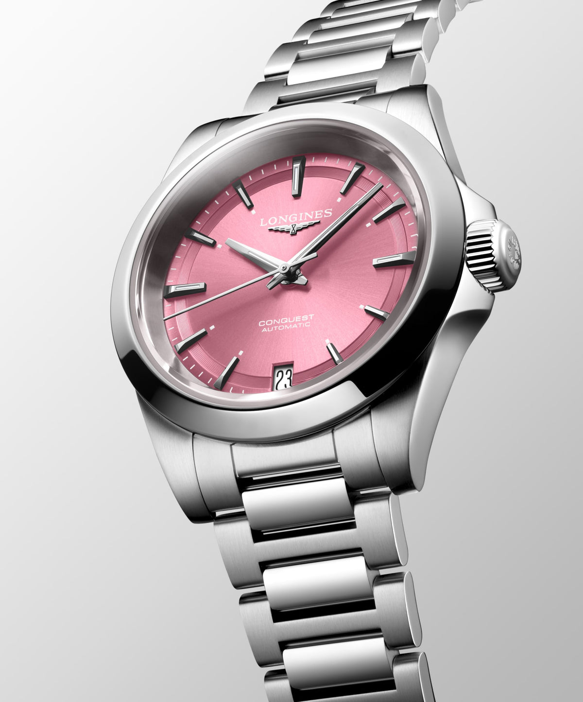 Longines Conquest 34mm L3.430.4.99.6 Watch for Women - dial view