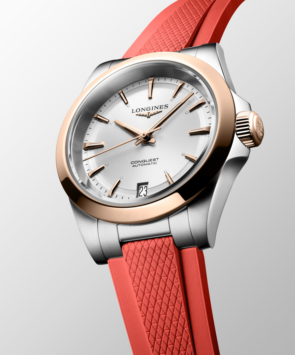Longines Conquest 34mm L3.430.5.72.9 Watch for Women - dial view