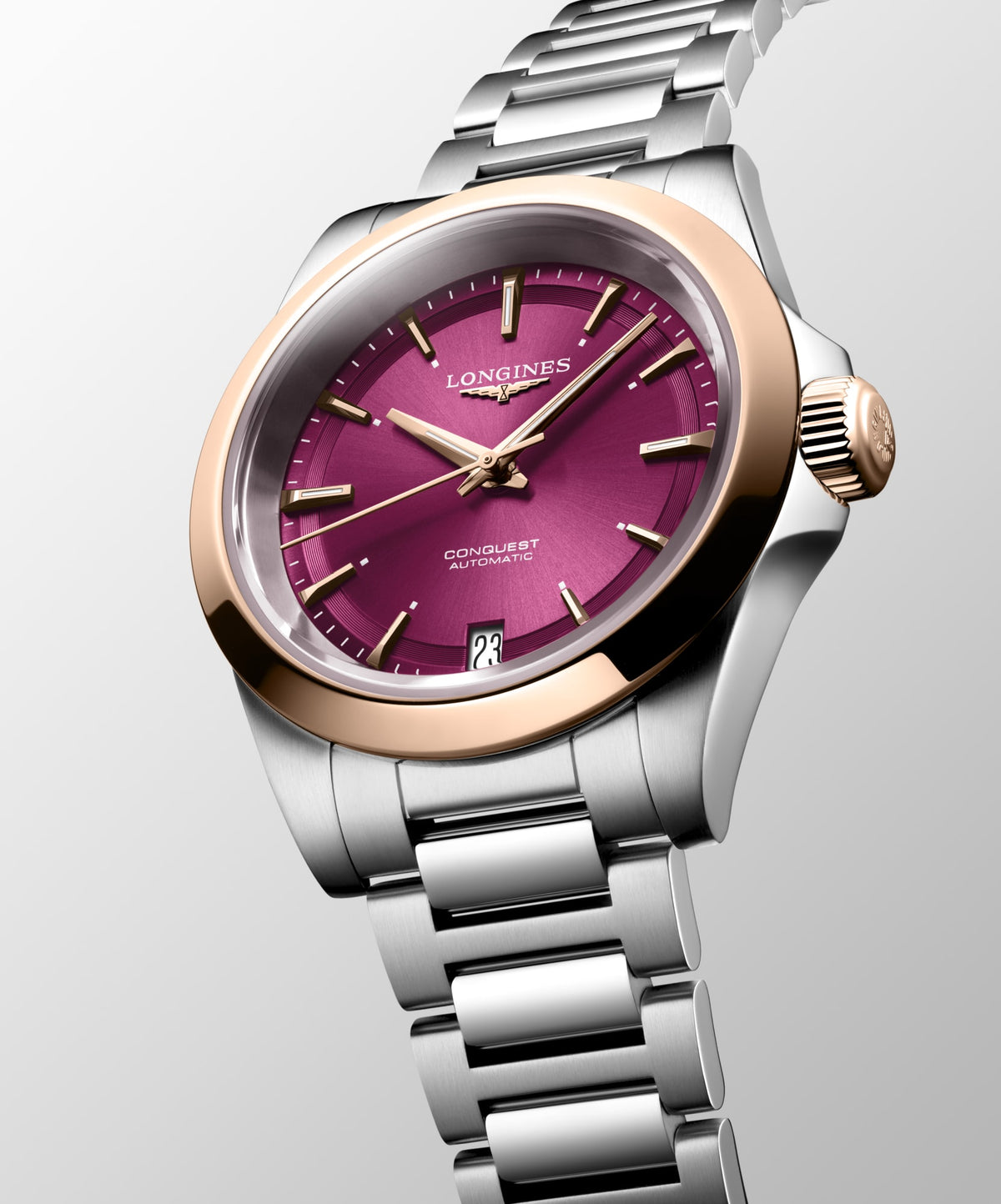 Longines Conquest 34mm L3.430.5.98.6 Watch for Women - dial view