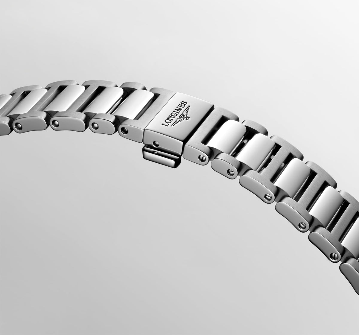 Longines Conquest 34mm L3.430.5.98.6 Watch for Women - clasp view