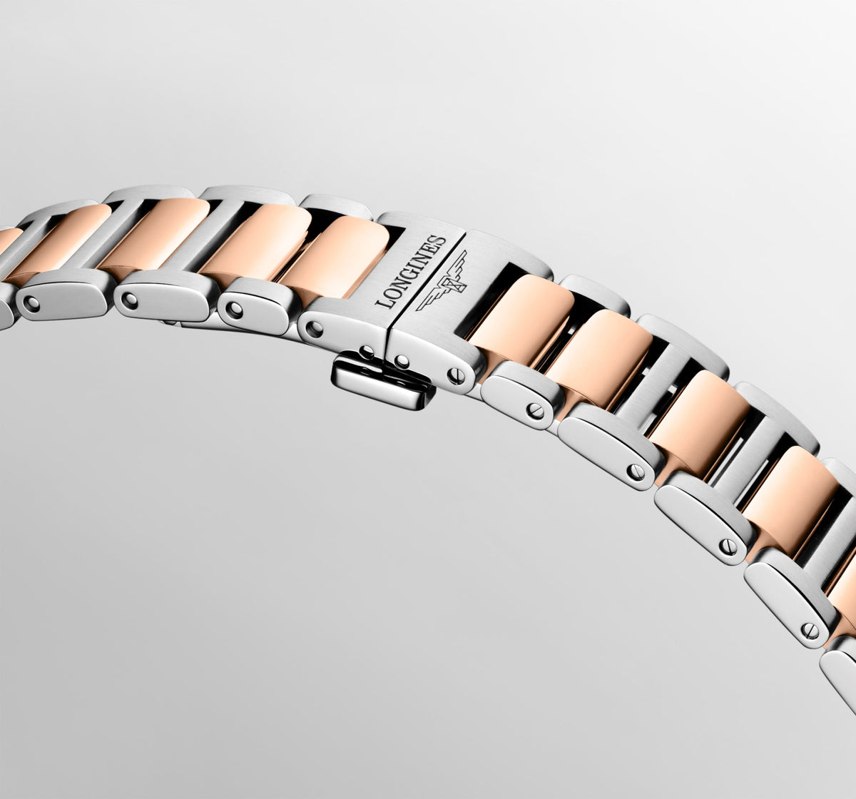 Longines Conquest 34mm L3.460.3.18.7 Watch for Women - clasp view