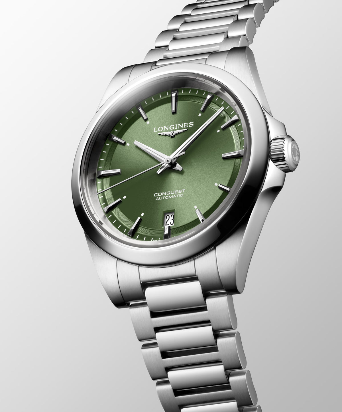Longines Conquest 38mm L3.720.4.02.6 Unisex Watch - dial view