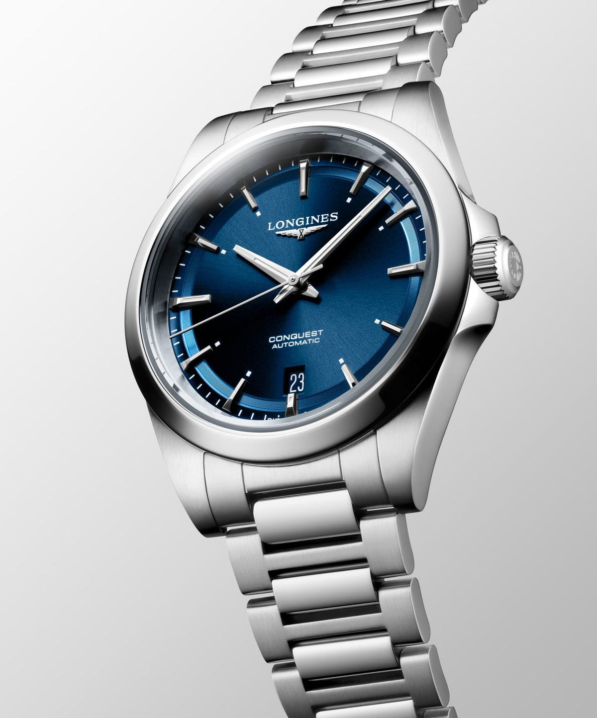 Longines Conquest 38mm L3.720.4.92.6 Unisex Watch - dial view