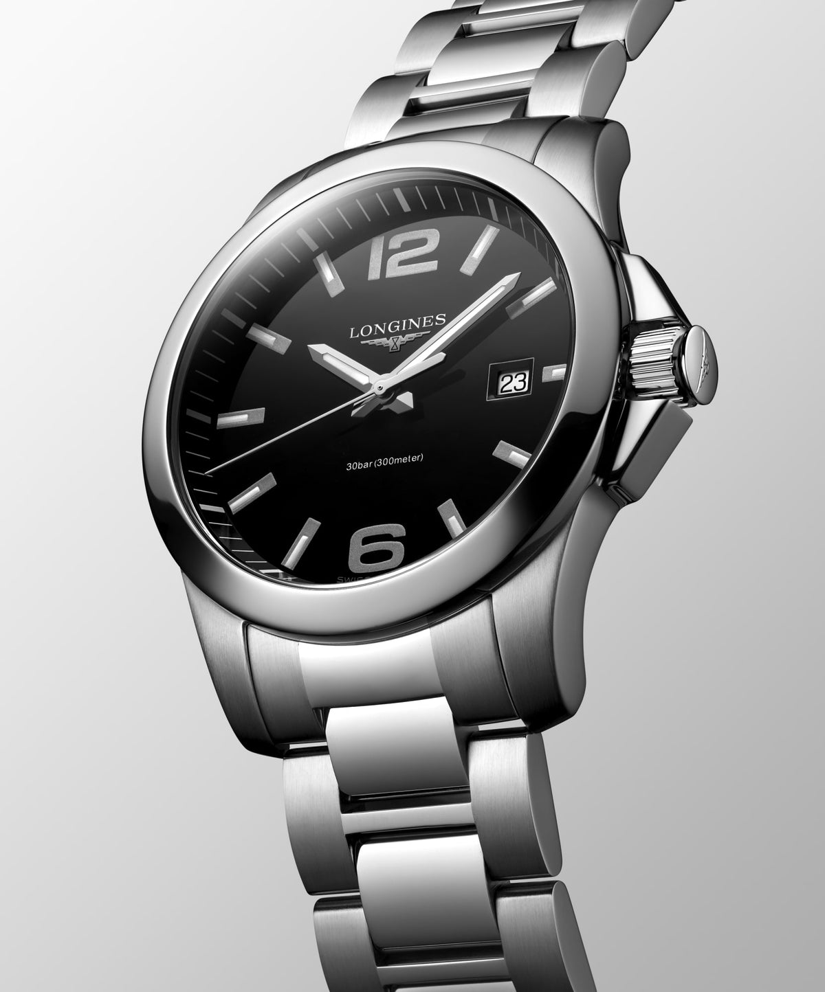 Longines Conquest 41mm L3.759.4.58.6 Watch for Men - dial view