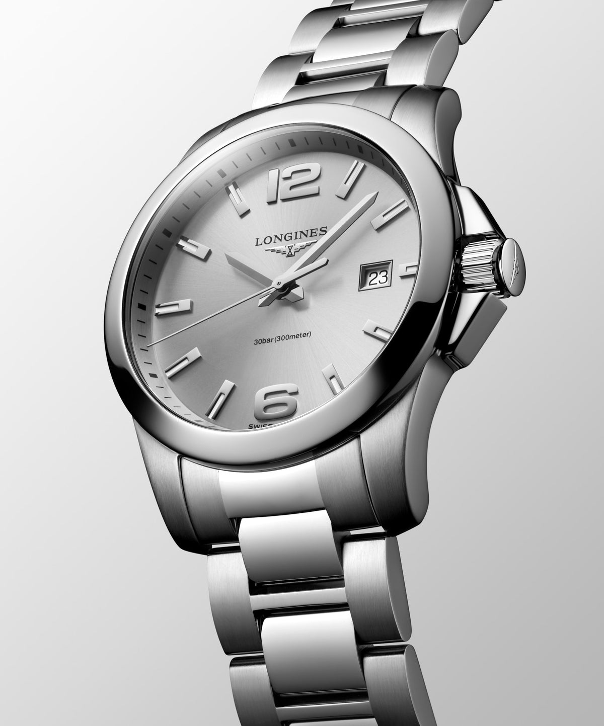 Longines Conquest 41mm L3.759.4.76.6 Watch for Men - dial view