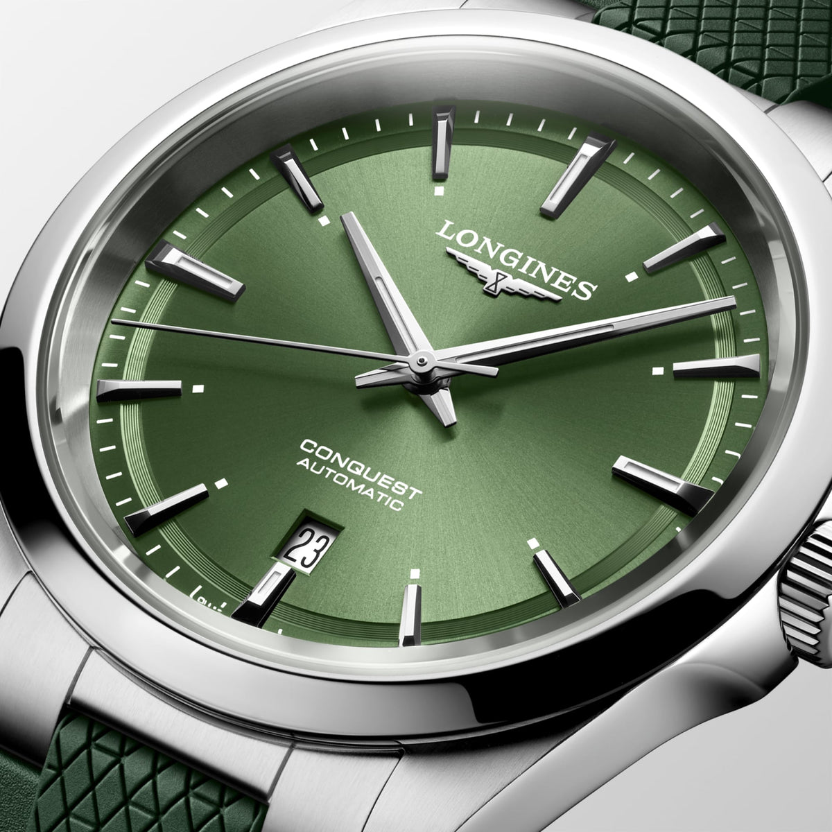 Longines Conquest 41mm L3.830.4.02.9 Watch for Men - dial close-up