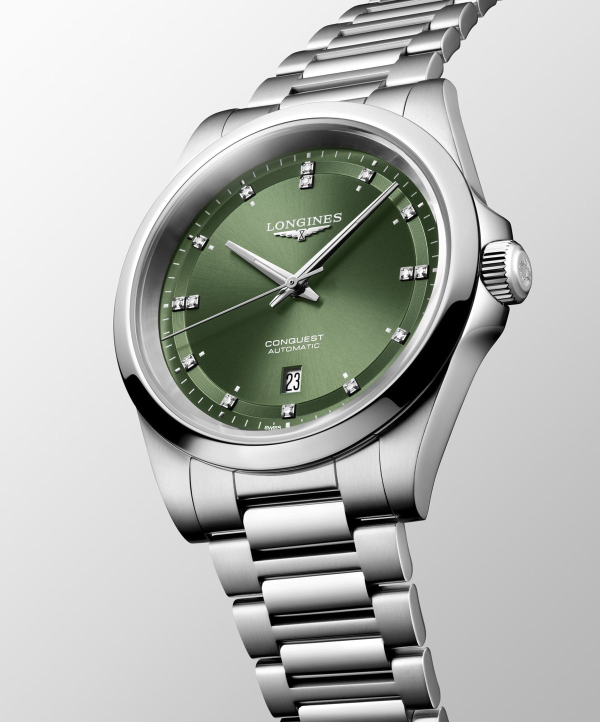 Longines Conquest 41mm L3.830.4.07.6 Watch for Men - dial view