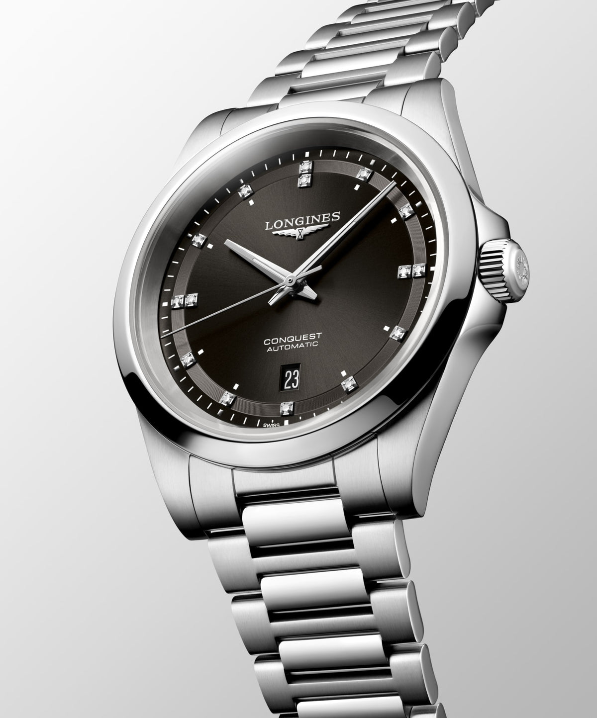 Longines Conquest 41mm L3.830.4.57.6 Watch for Men - dial view