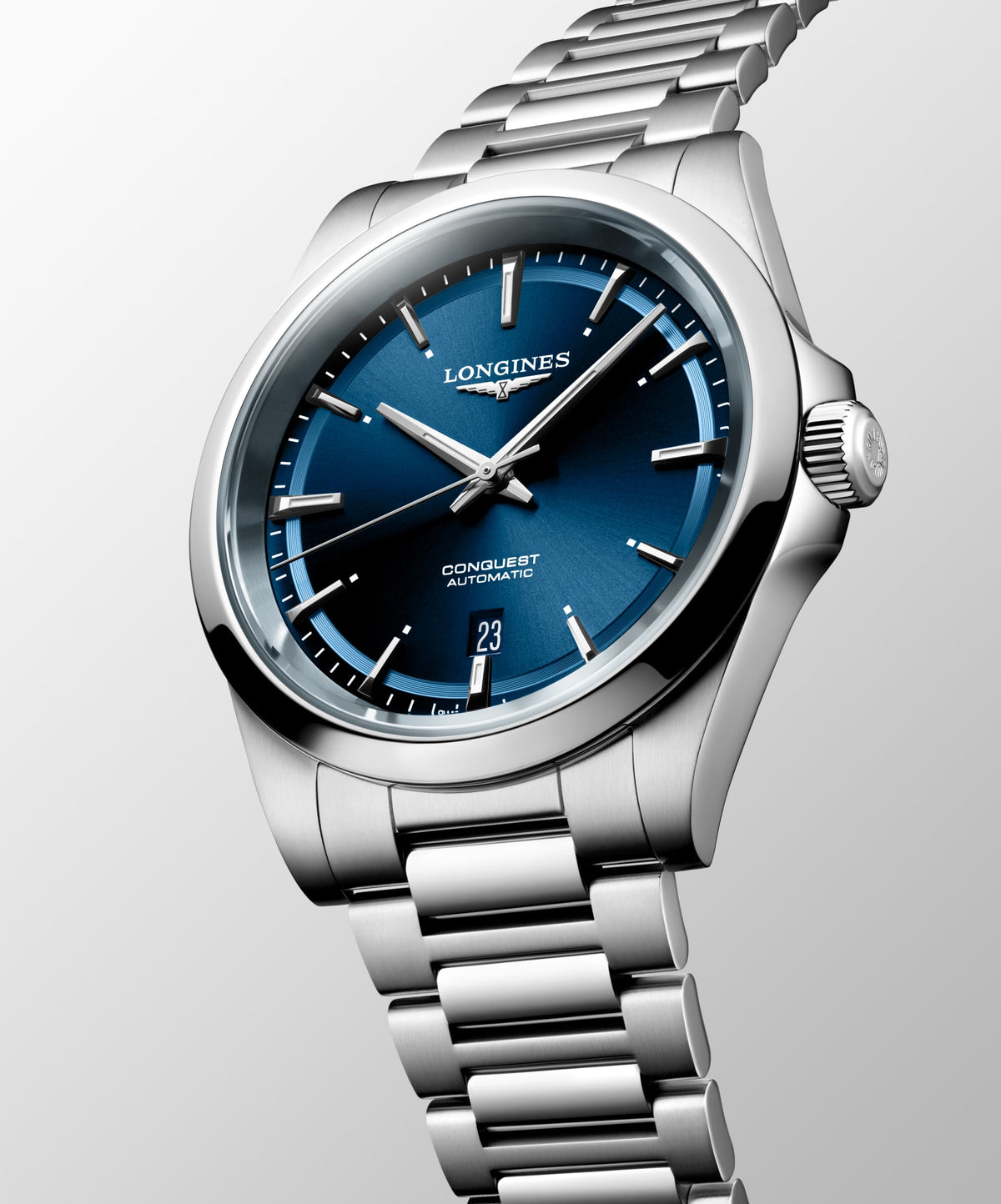 Longines Conquest 41mm L3.830.4.92.6 Watch for Men - dial view