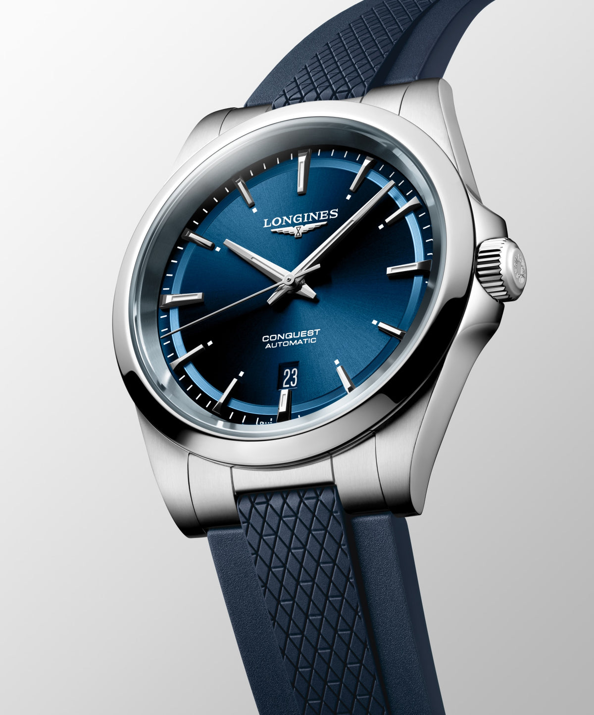 Longines Conquest 41mm L3.830.4.92.9 Watch for Men - dial view