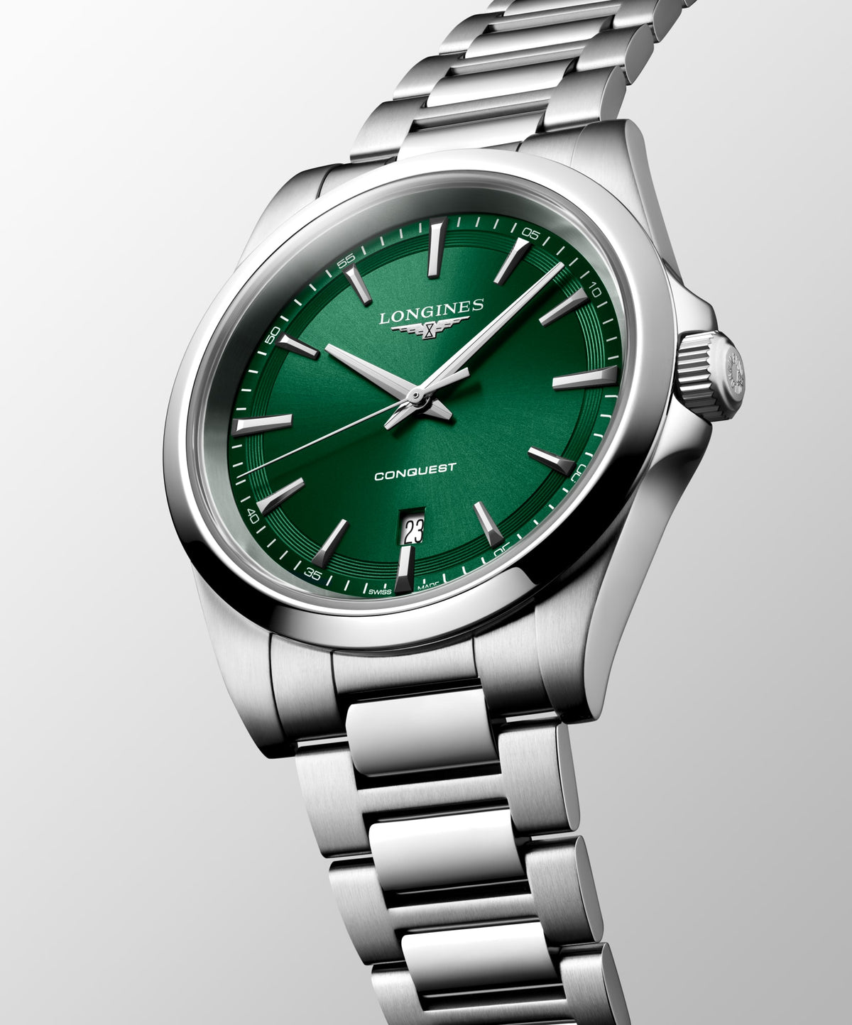 Longines Conquest 41mm L3.860.4.09.6 Watch for Men - dial view