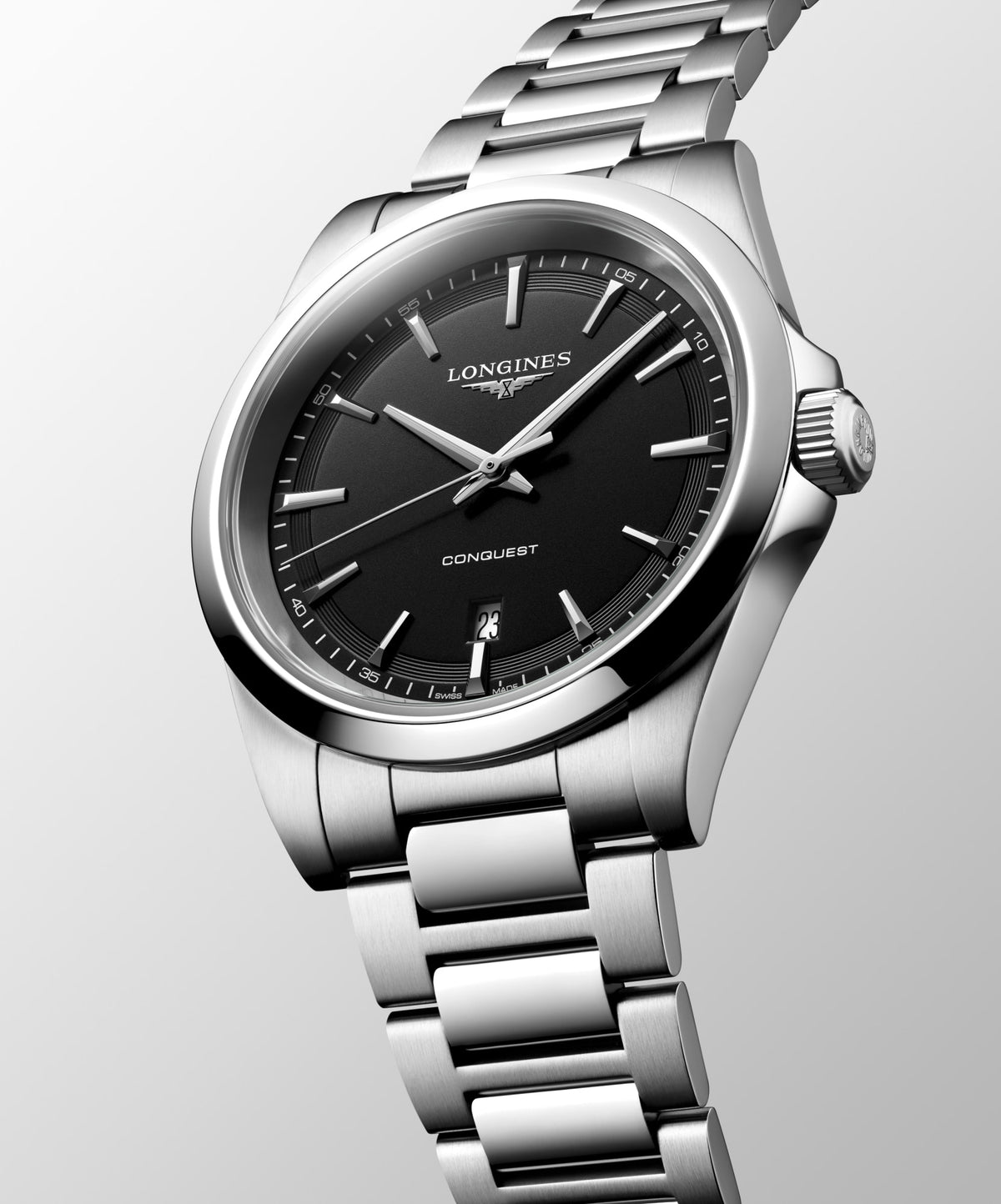 Longines Conquest 41mm L3.860.4.52.6 Watch for Men - dial view