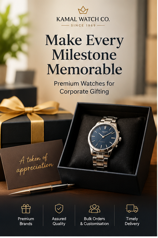 Corporate gifting watches