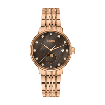 RADO Coupole Diamonds Moonphase R22885903 Watch for Women