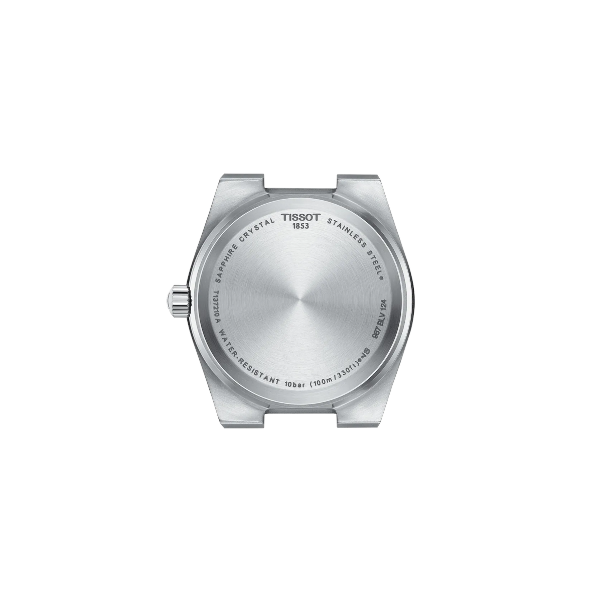 Tissot PRX 35mm T137.210.11.041.00 Unisex Watch - case-back view