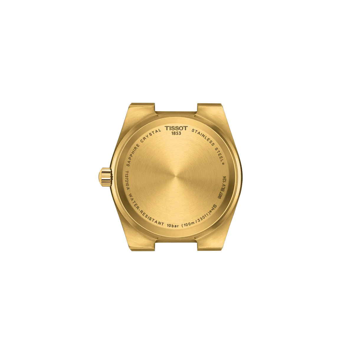 Tissot PRX 35mm T137.210.33.021.00 Unisex Watch - case-back view