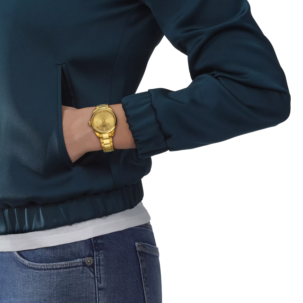 Tissot PR 100 34mm T150.210.33.021.00 Unisex Watch - on the wrist
