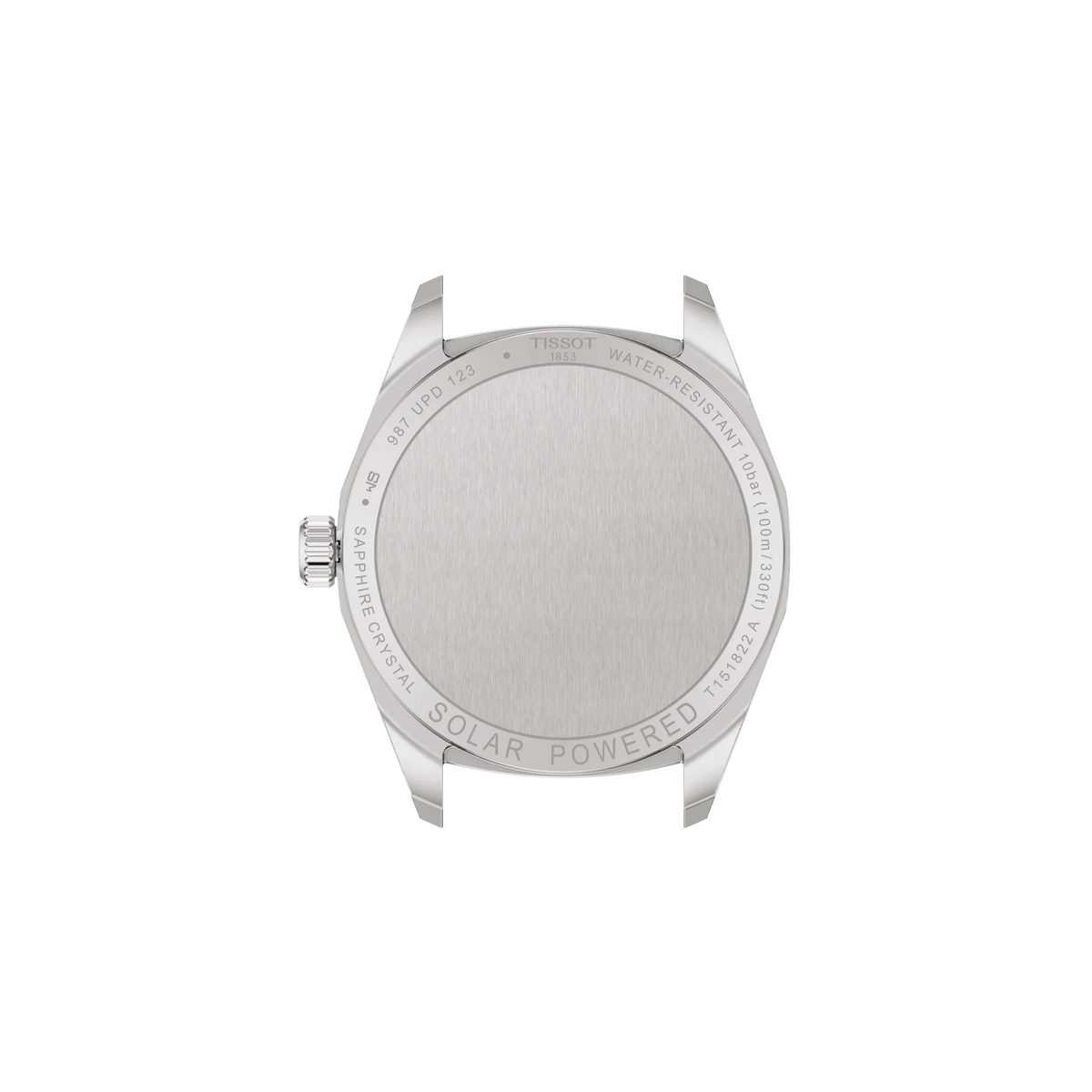 Tissot PRC 100 Solar 34mm T151.822.11.041.00 Watch for Women - case-back view
