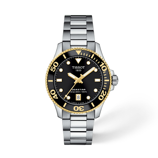 Tissot Seastar 1000 36mm T120.210.21.051.00 Unisex Watch - front view