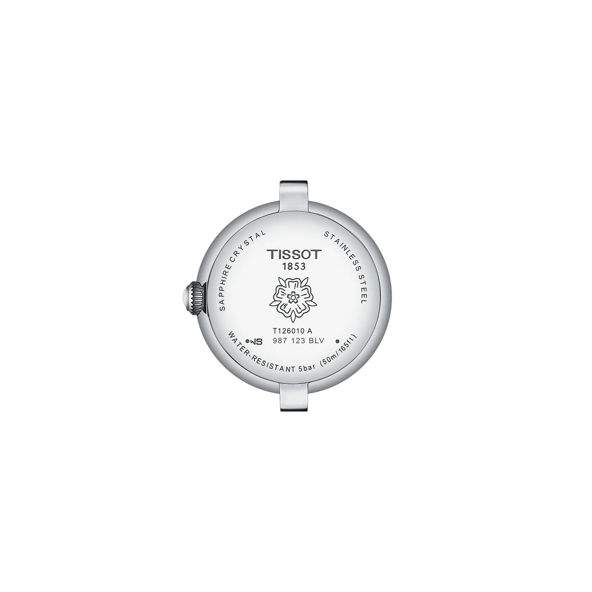 Tissot Bellissima 26mm T126.010.11.013.00 Watch for Women - case-back view