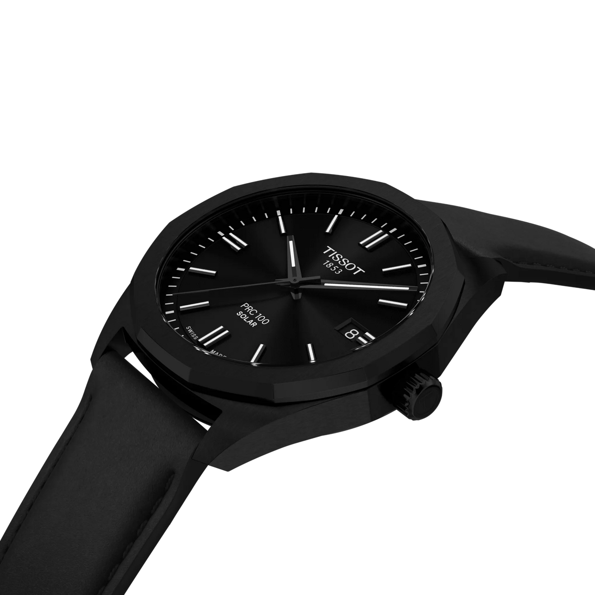 Tissot PRC 100 Solar 39mm T151.422.36.051.00 Watch for Men - detail view