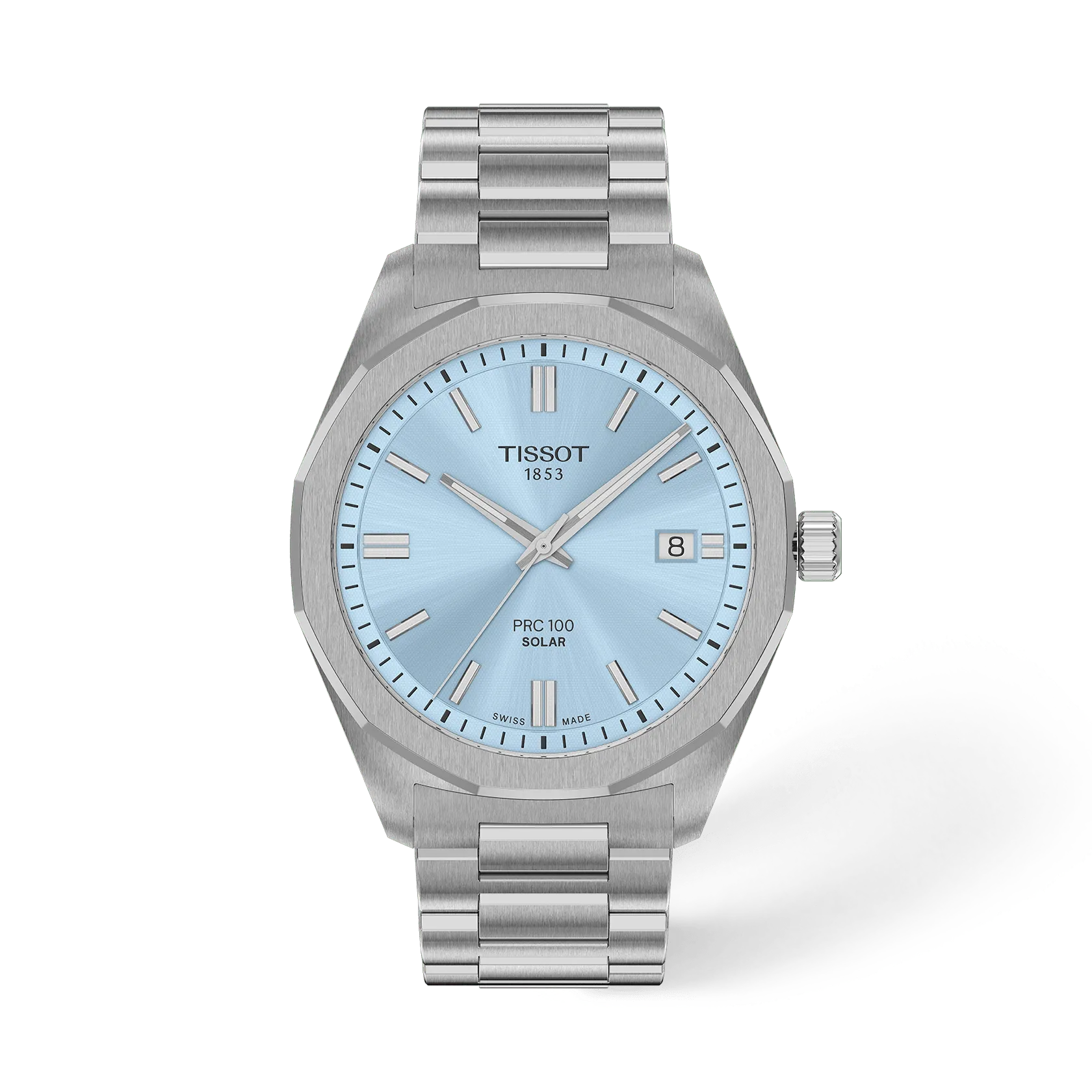 Tissot PRC 100 Solar 39mm T151.422.11.351.00 Watch for Men