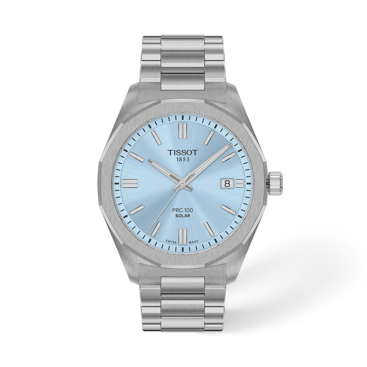 Tissot PRC 100 Solar 39mm T151.422.11.351.00 Watch for Men - front view