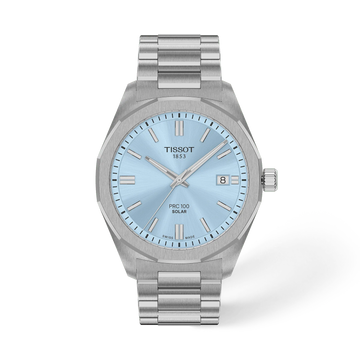 Tissot PRC 100 Solar 39mm T151.422.11.351.00 Watch for Men - front view