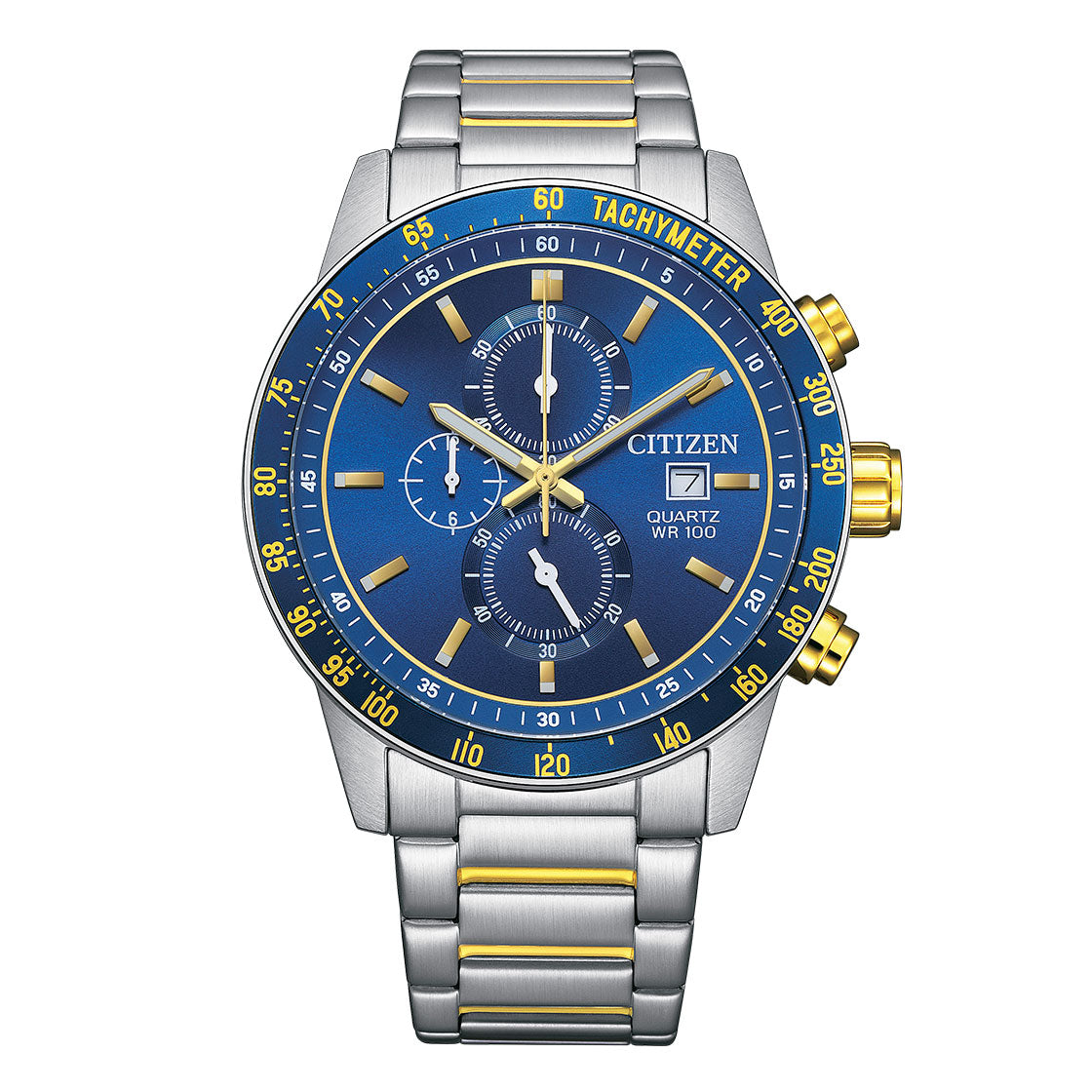 CITIZEN QUARTZ GENTS WATCH BLUE DIAL - AN3684-59L - Kamal Watch Company