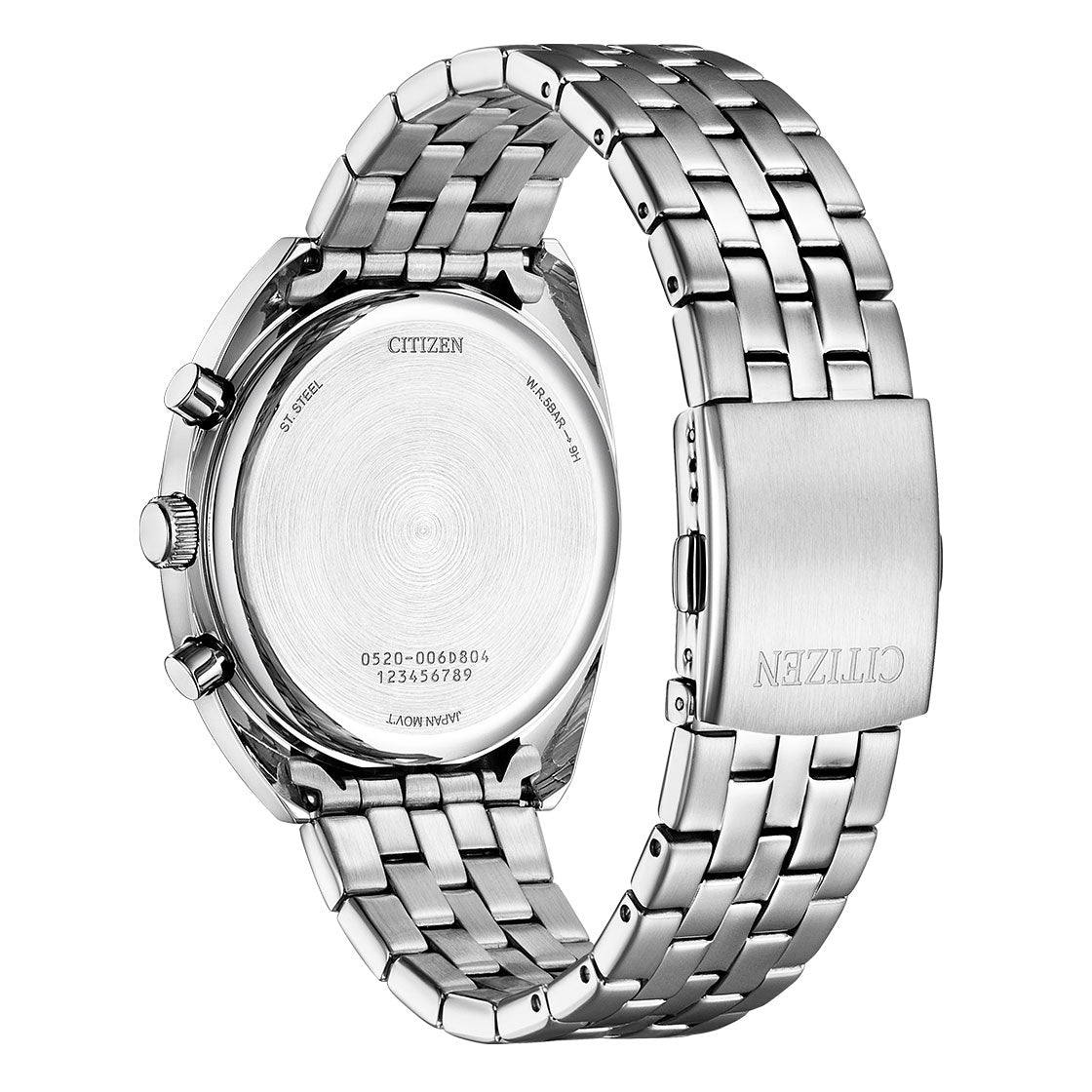 CITIZEN QUARTZ GENTS WATCH BLACK DIAL - AN8210-56E - Kamal Watch Company
