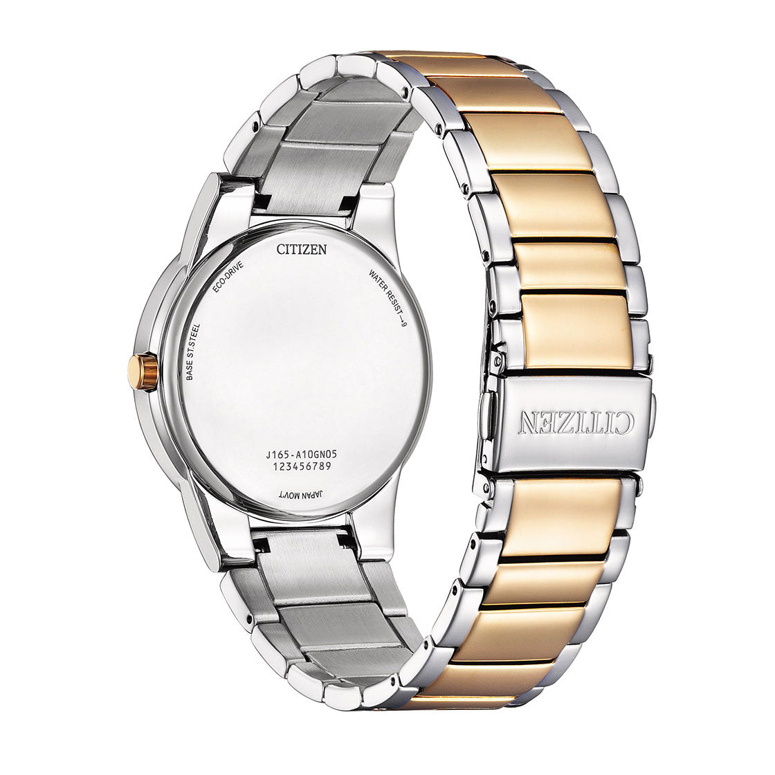 CITIZEN ECO-DRIVE GENTS WATCH WHITE DIAL - AU1064-85A - Kamal Watch Company