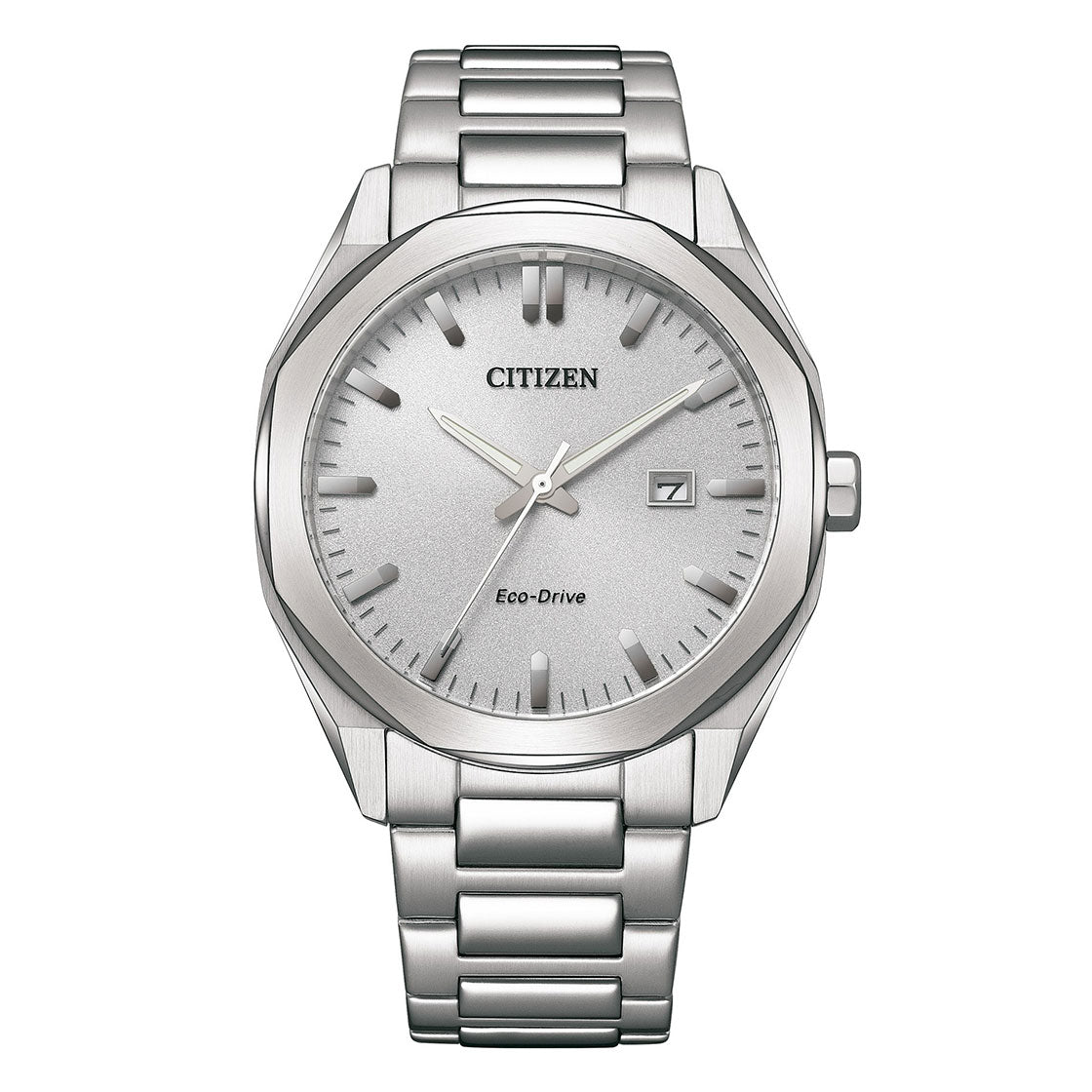 CITIZEN ECO-DRIVE GENTS WATCH SILVER DIAL - BM7600-81A - Kamal Watch Company