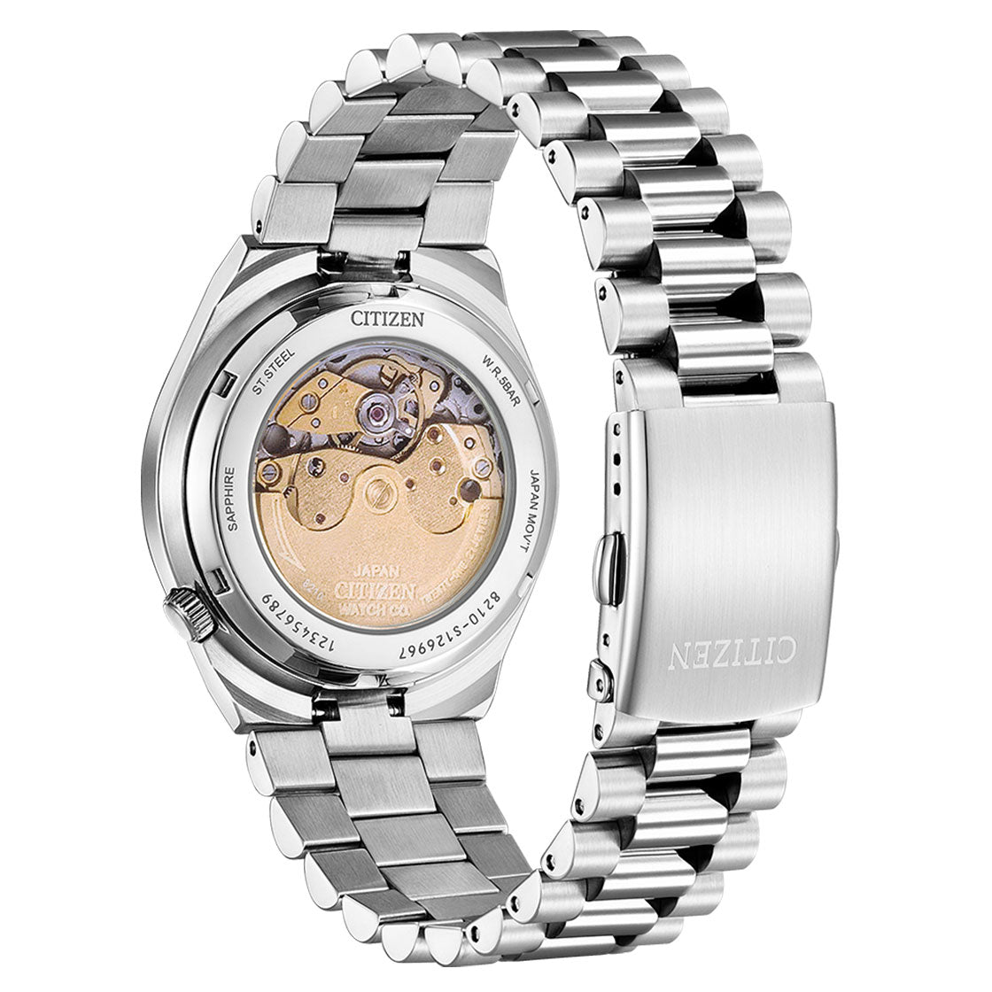 CITIZEN AUTOMATIC GENTS WATCH BLUE DIAL - NJ0151-88L